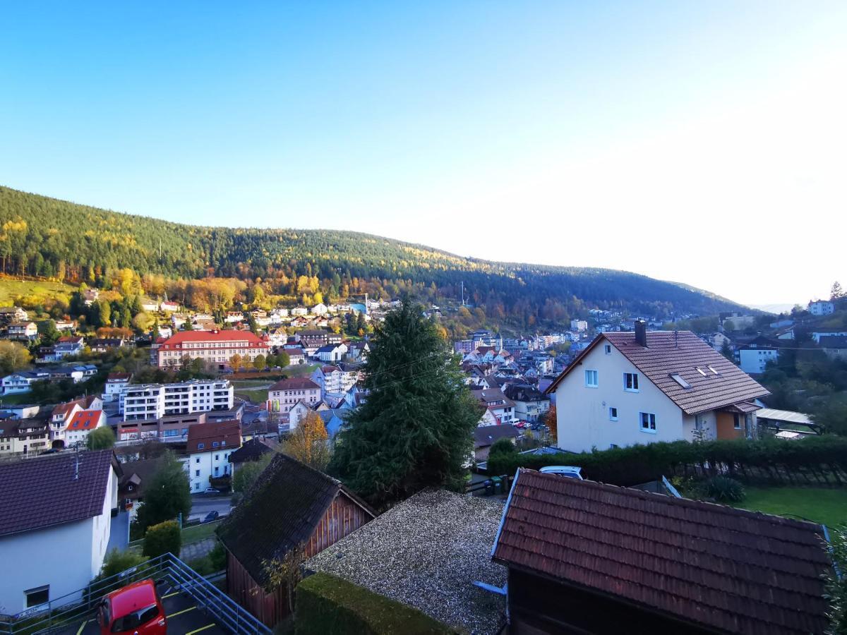 Ferienwohnung Kurort Zentrum Bad Wildbad Exteriör bild